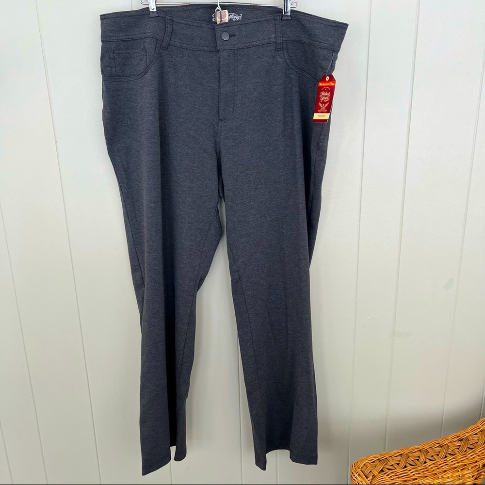✨new with tags✨ Faded Glory Grey Bootcut Pants